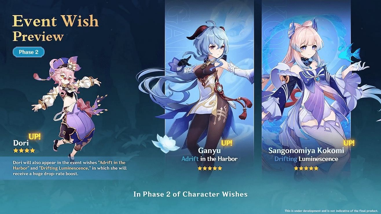 Wish banner in phase 2 (Image via HoYoverse)