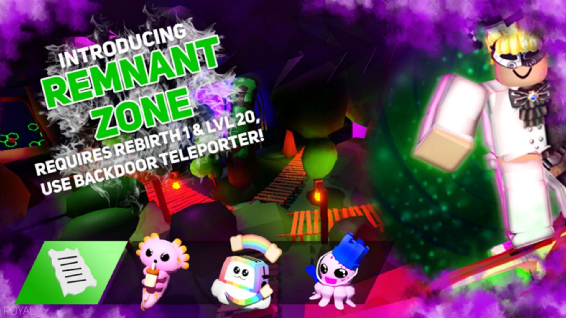 Roblox Ghost Simulator promises free gems and ectoplasm (Image via Roblox)