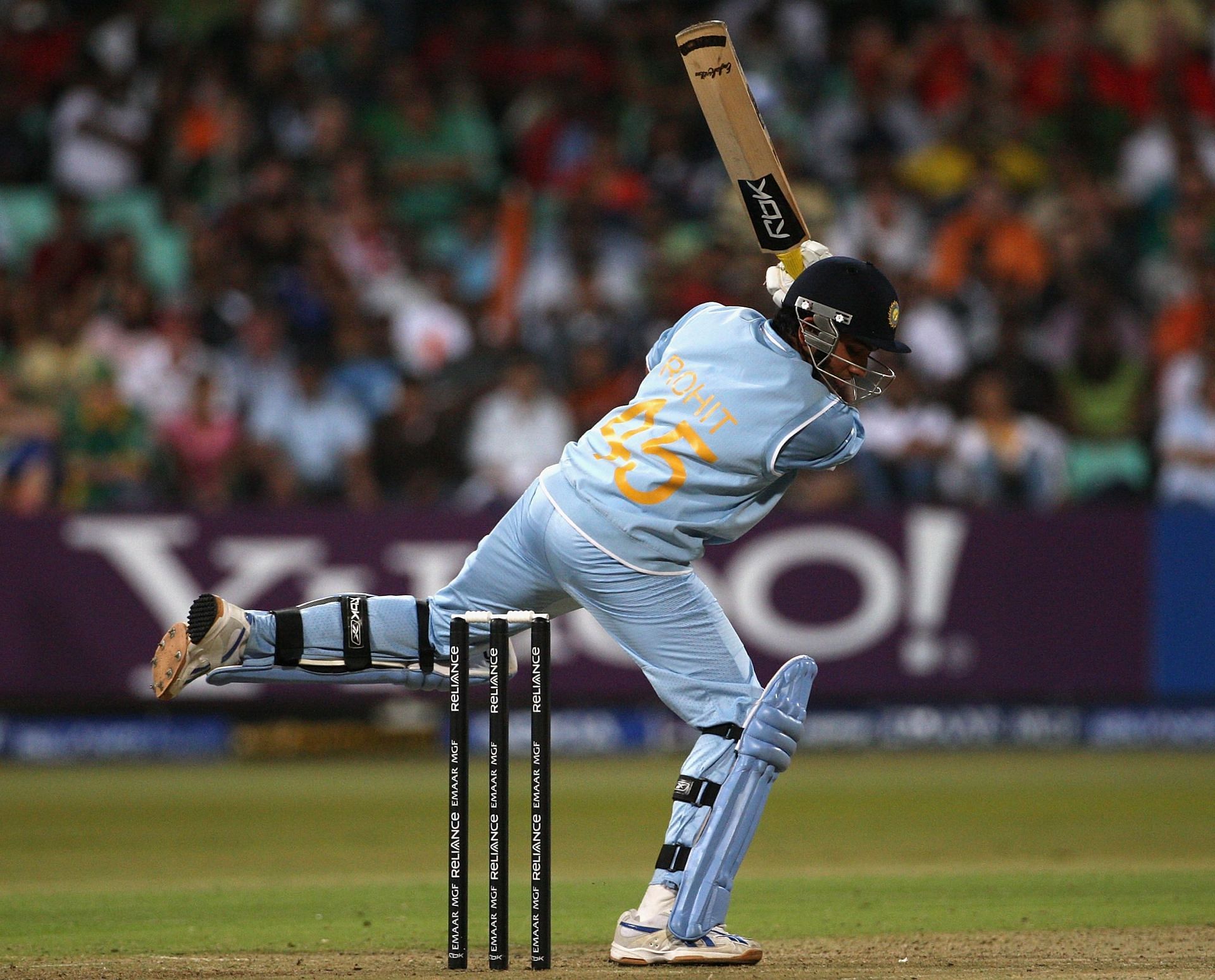 Rohit Sharma during the 2007 T20 World Cup. Pic: Getty Images
