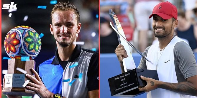 Tennis Weekly round-up: Daniil Medvedev wins first title of the season in Los Cabos, Nick Kyrgios triumphs in Washington | August 1-8