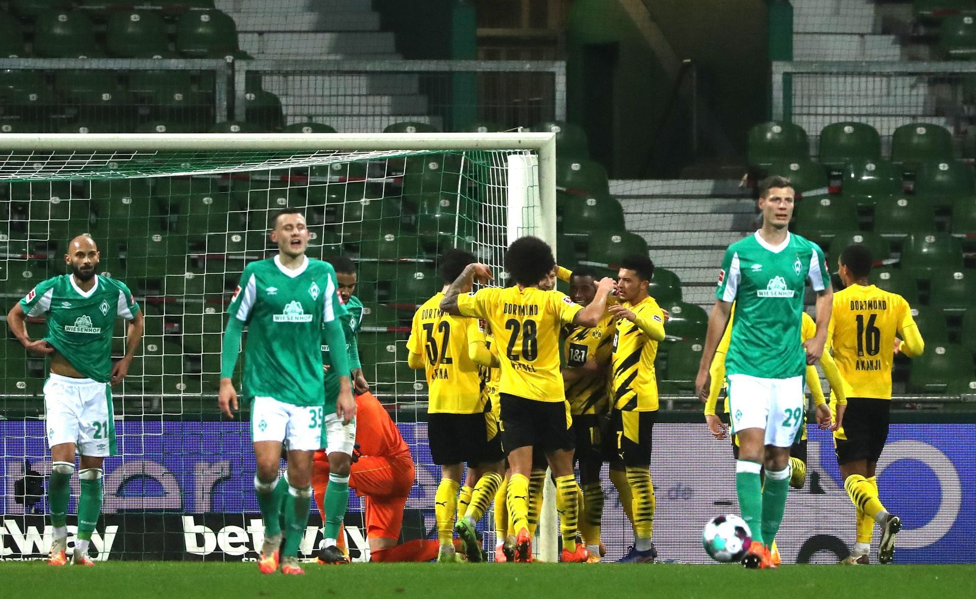 Borussia Dortmund take on Werder Bremen this weekend
