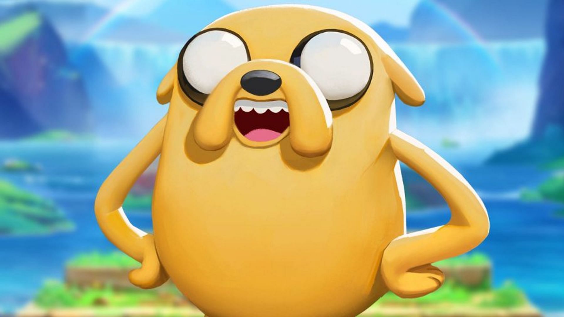 Jake the Dog as he appears in MultiVersus (Image via Warner Bros. Interactive Entertainment)