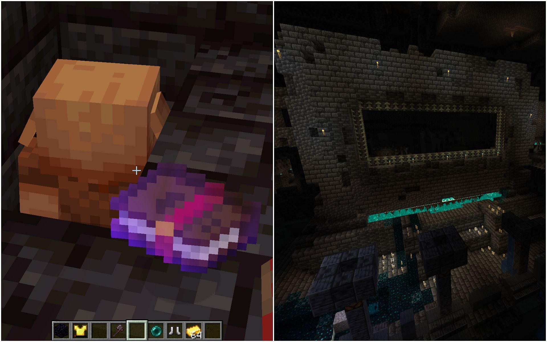 Soul Speed and Swift Sneak enchantment cannot be obtained from librarians in Minecraft (Image via Mojang)