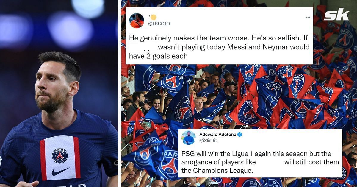PSG fans angry with Kylian Mbappe after his antics against Montpellier