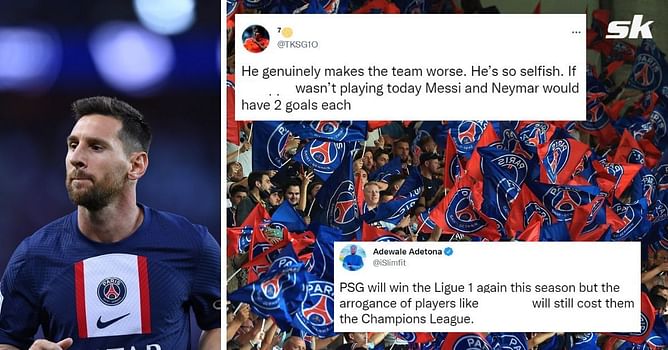 “Respect Messi man,” “What’s wrong with this kid?” – Fans angered by antics from 23-year-old PSG star during 5-2 win over Montpellier