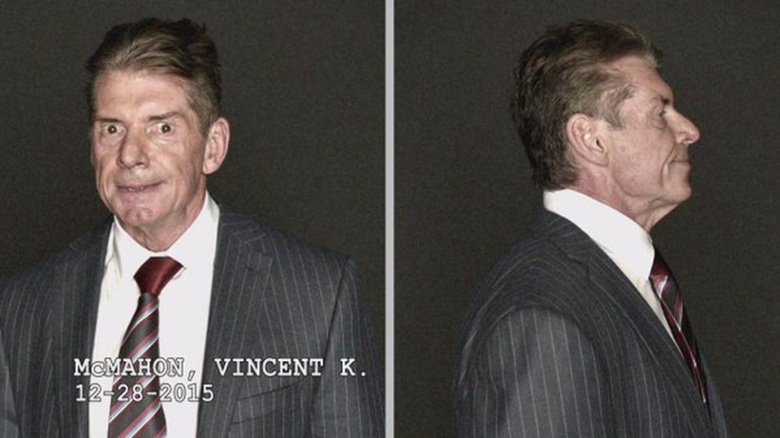 Here are some hilarious mugshots of Vince McMahon