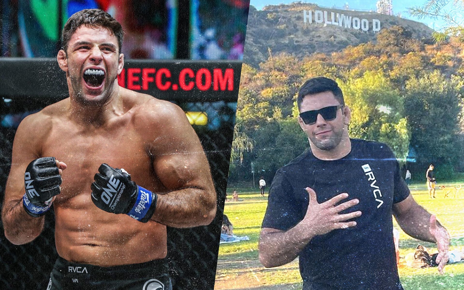 Marcus &#039;Buchecha&#039; Almeida is excited at potential future events in the United States. | [Photos: ONE Championship/@marcusbuchecha on Instagram]