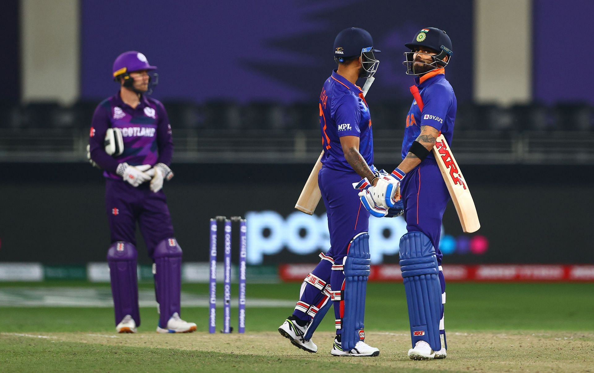 Team India batters Suryakumar Yadav (left) and Virat Kohli. Pic: Getty Images