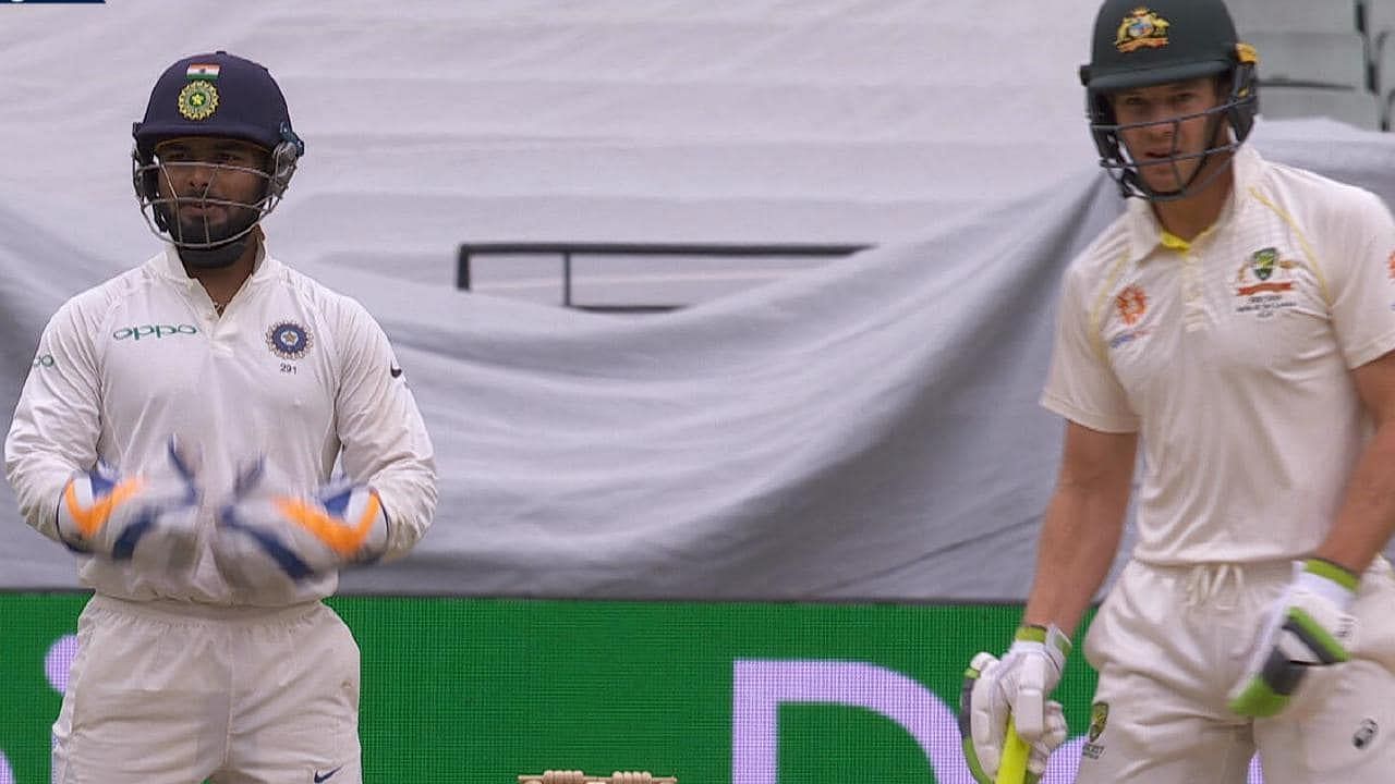 Rishabh Pant and Tim Pane had a banter exchange for the ages