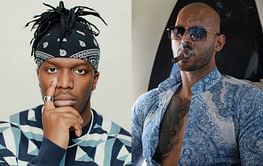 'It's sh*t' - KSI exposes Andrew Tate's Hustlers University program