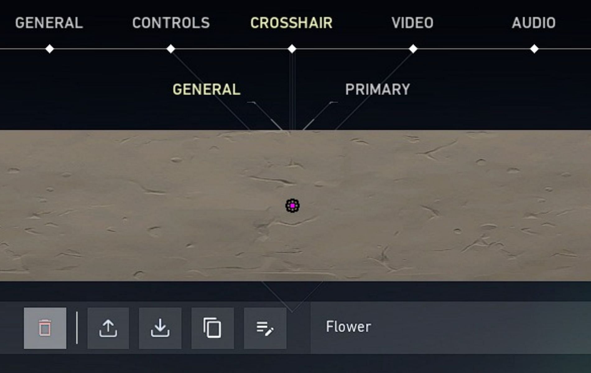 Funny crosshair VALORANT codes & settings