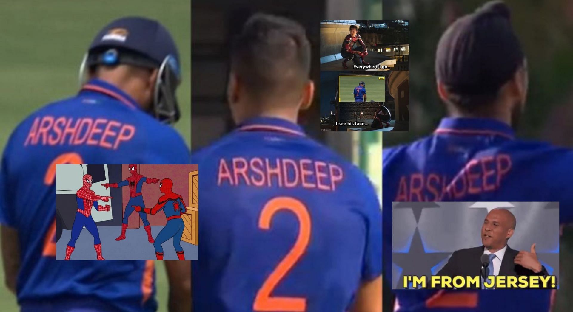 Arshdeep Singh&#039;s jersey was everywhere at St Kitts on Monday.