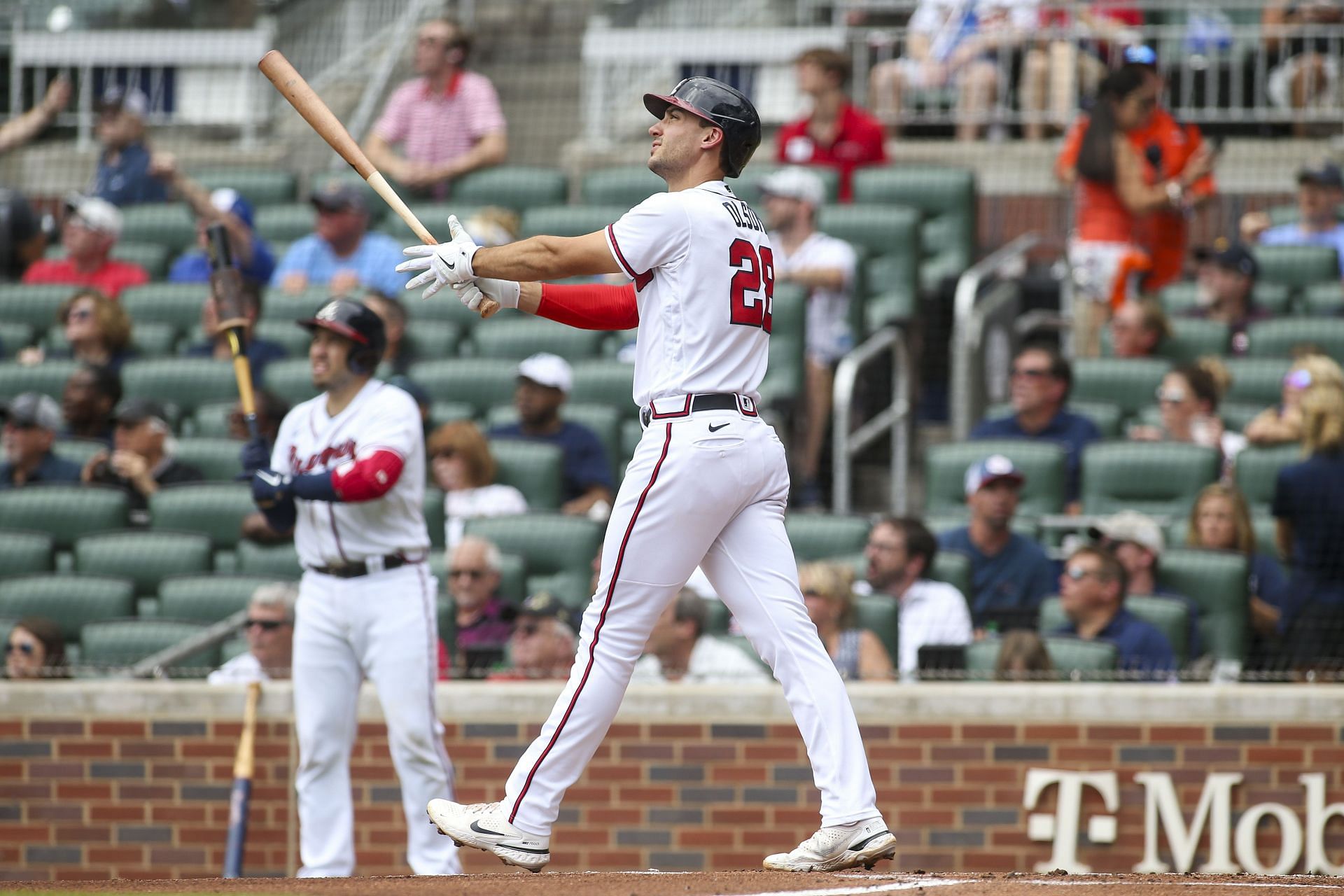 Matt Olson has five home runs in his last 12 games.