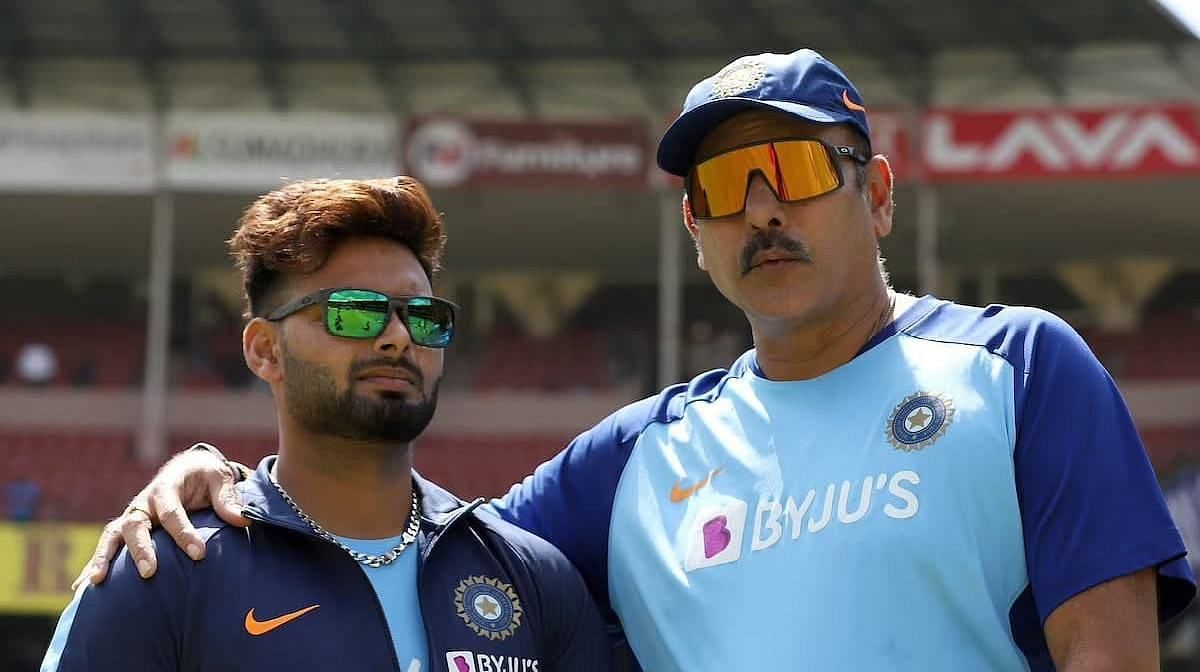 Ravi Shastri was left disappointed with Rishabh Pant&#039;s shot selection in his early days