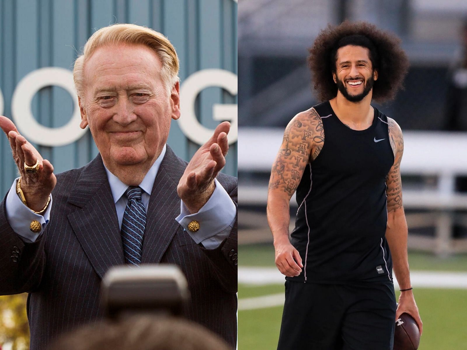 Vin Scully boycotted the NFL over anthem protests by Colin Kaepernick