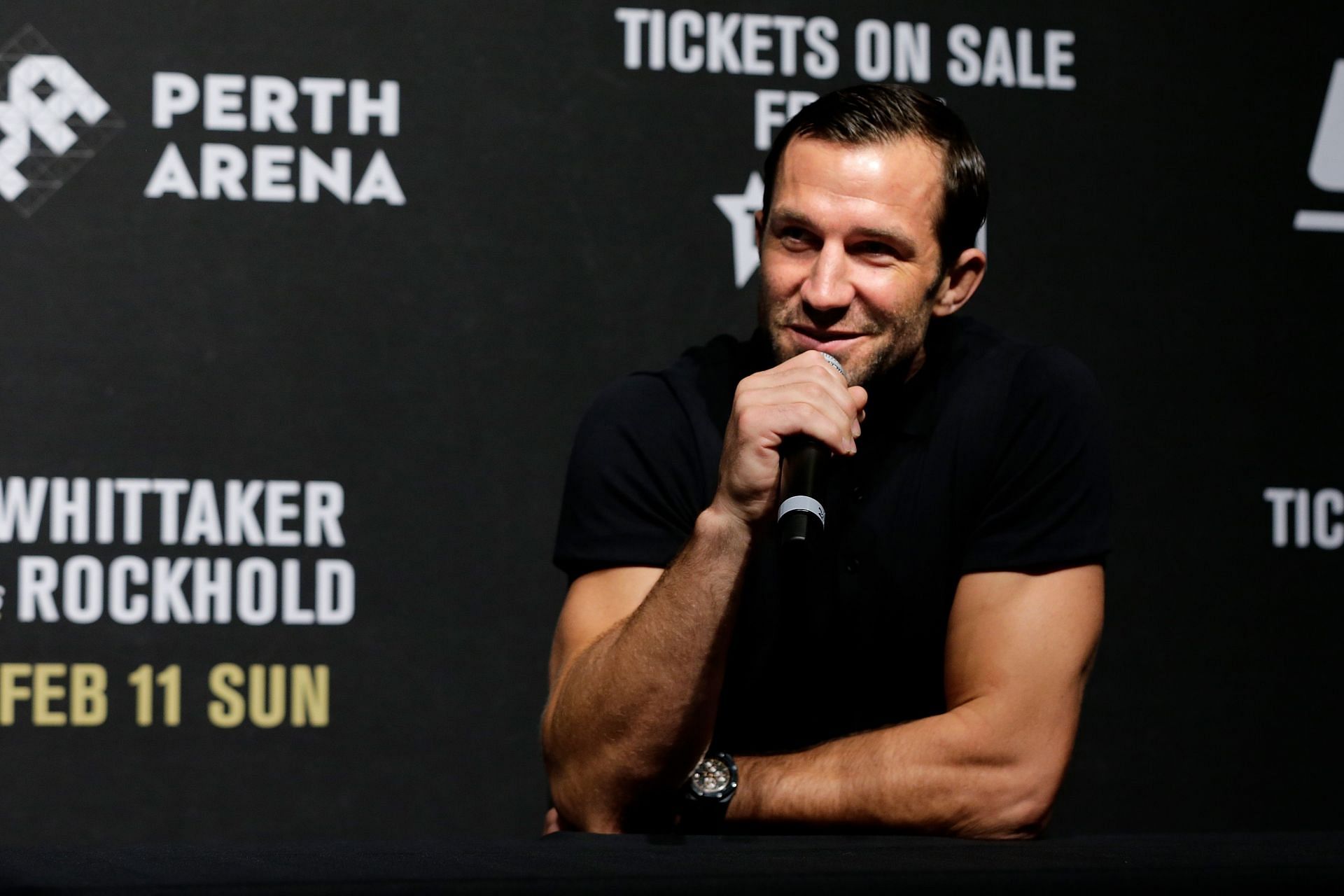 Former middleweight champion Luke Rockhold