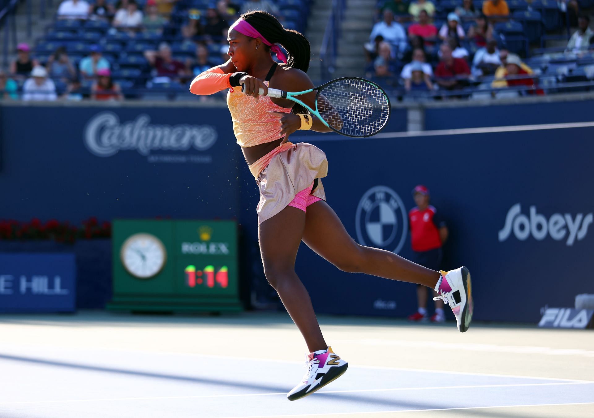 Coco Gauff at the 2022 Canadian Open