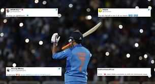 "When Mahi surprised us with his retirement"- MS Dhoni trends on Twitter on 76th Independence Day