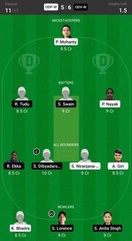 ODP-W vs ODV-W Fantasy suggestion #2