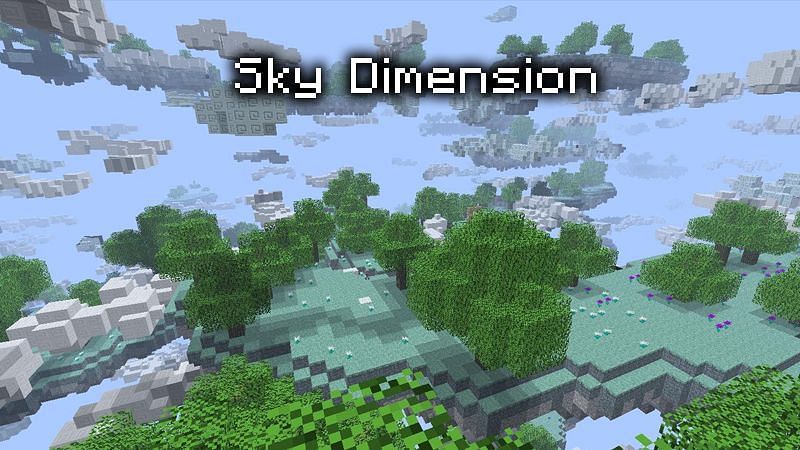 Sky Dimension in Minecraft