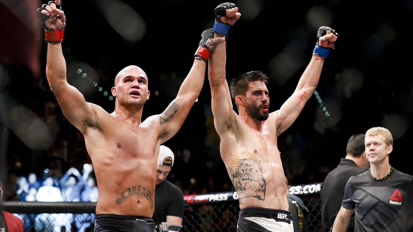 Robbie Lawler and Carlos Condit produced an epic war to start 2016 with a bang