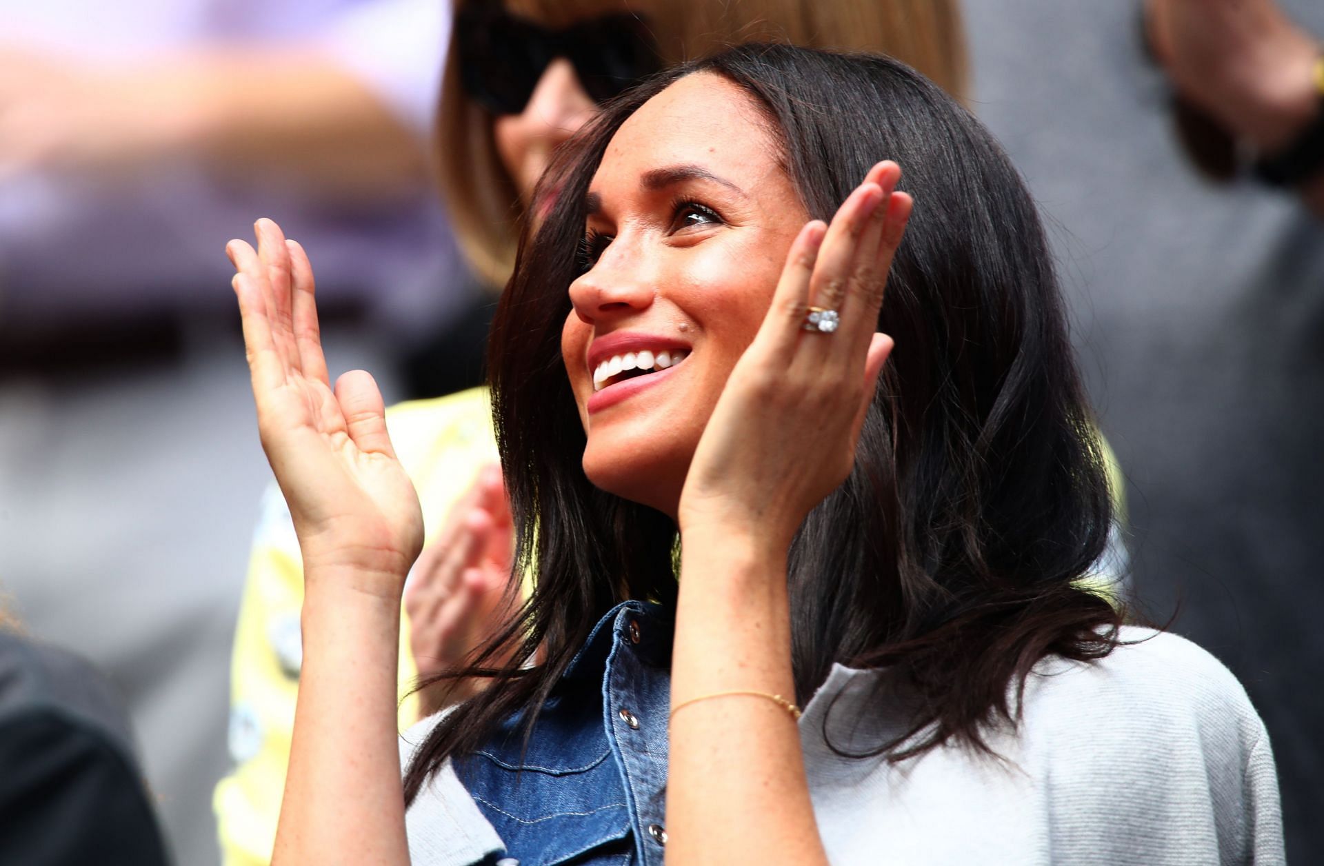 Meghan Markle watches Serena Williams in action at the 2019 US Open
