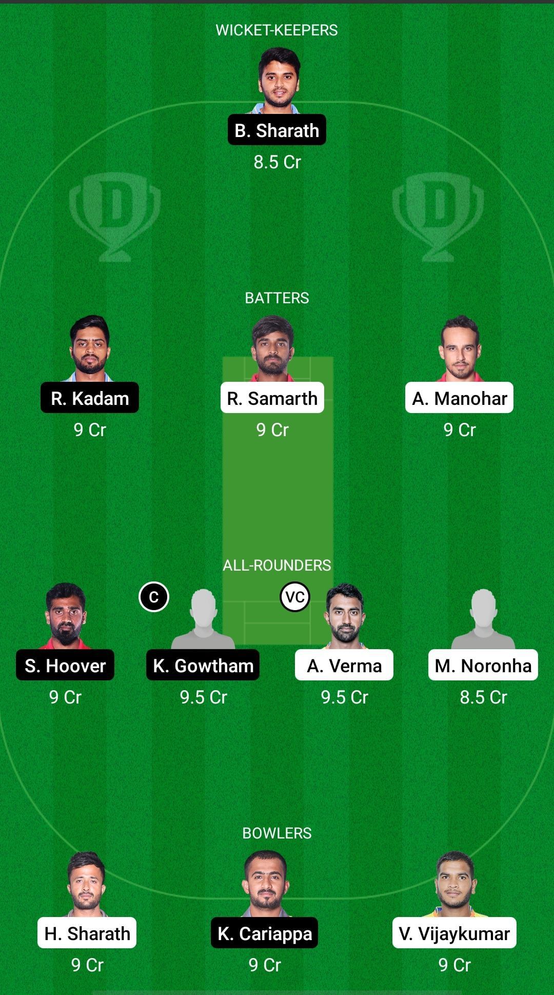 MU vs SS Dream11 Prediction: Maharaja T20 Trophy