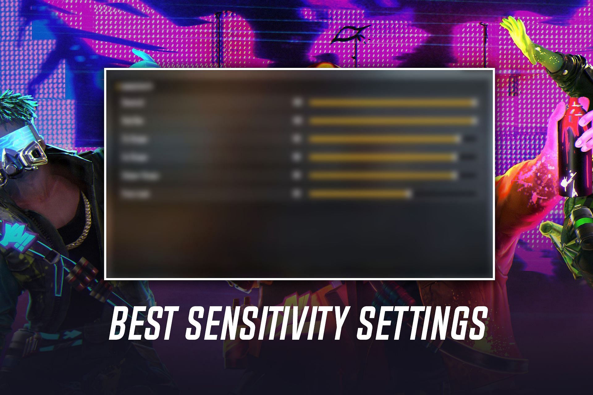 Sensitivity settings play a crucial role within the battle royale title (Image via Sportskeeda)