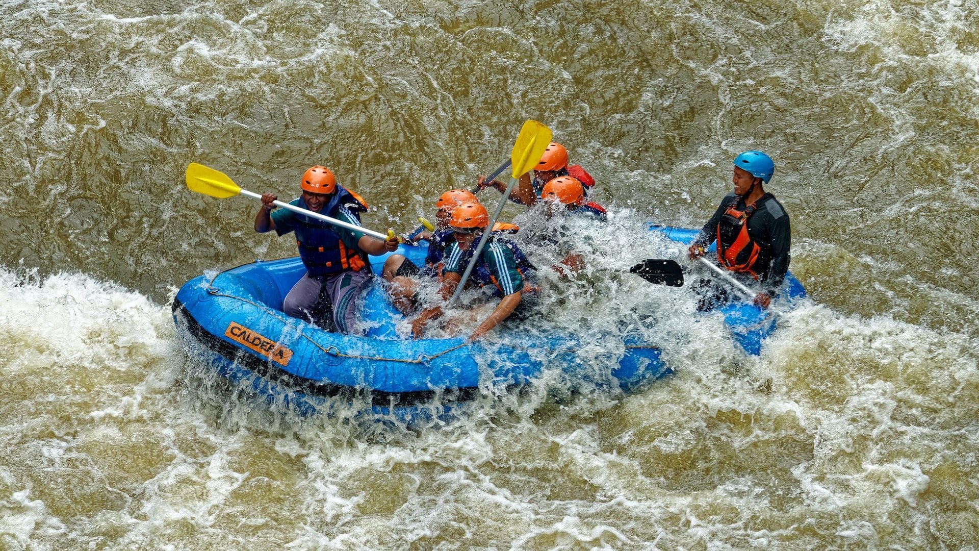 How to prepare yourself for rafting. Image via Pexels/Tom Fisk