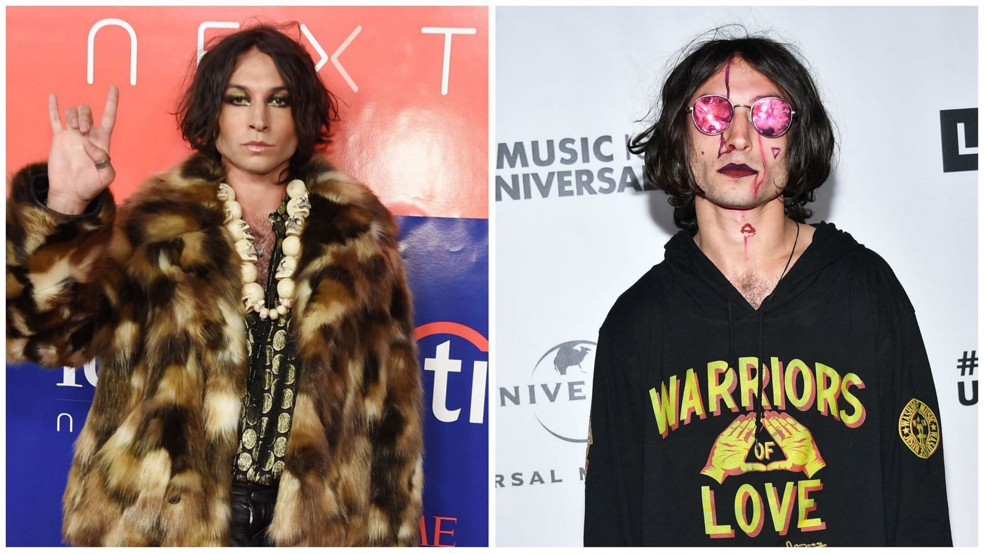 Ezra Miller is accused of stealing alcohol from a residence in Vermont (Image via Lester Cohen and Jamie McCarthy/Getty Images)