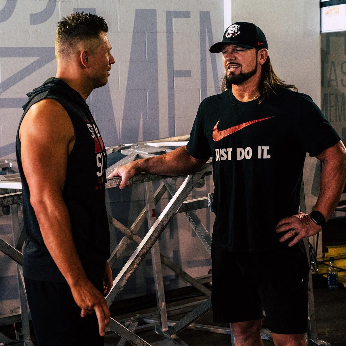 The Miz and AJ Styles