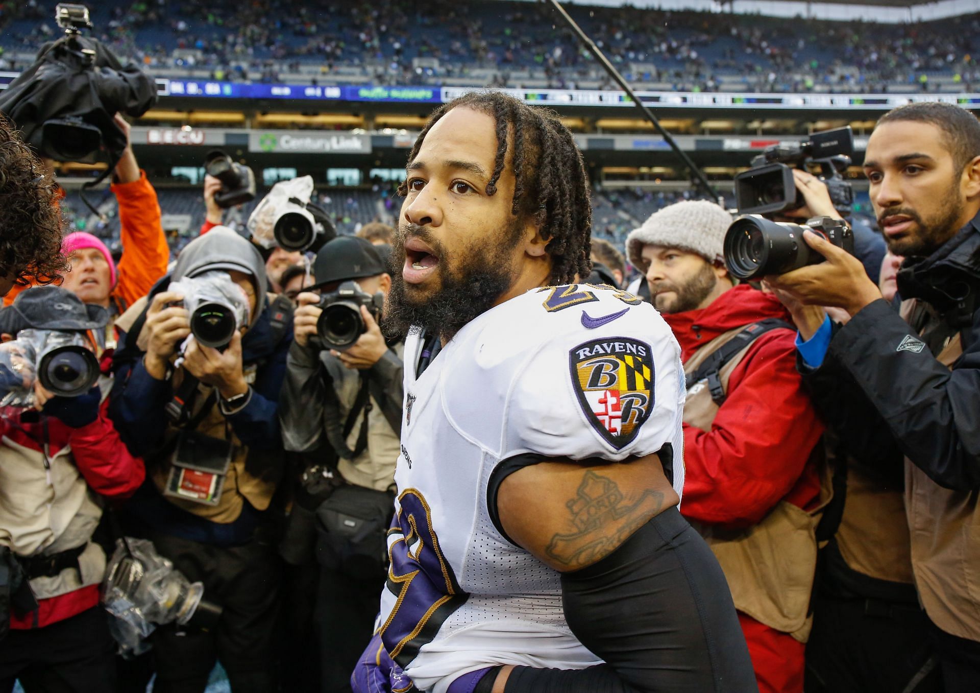 Earl Thomas during his time with the Baltimore Ravens