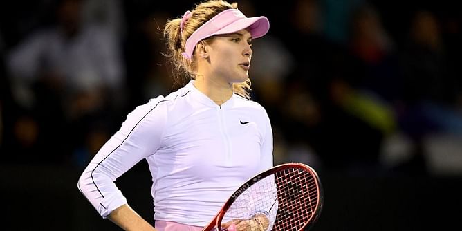 "Can someone explain please" - Eugenie Bouchard reacts to the picture used in her Vancouver Open credential