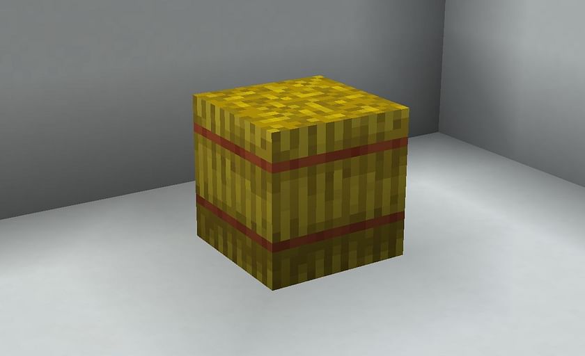 Hay Bale in Minecraft