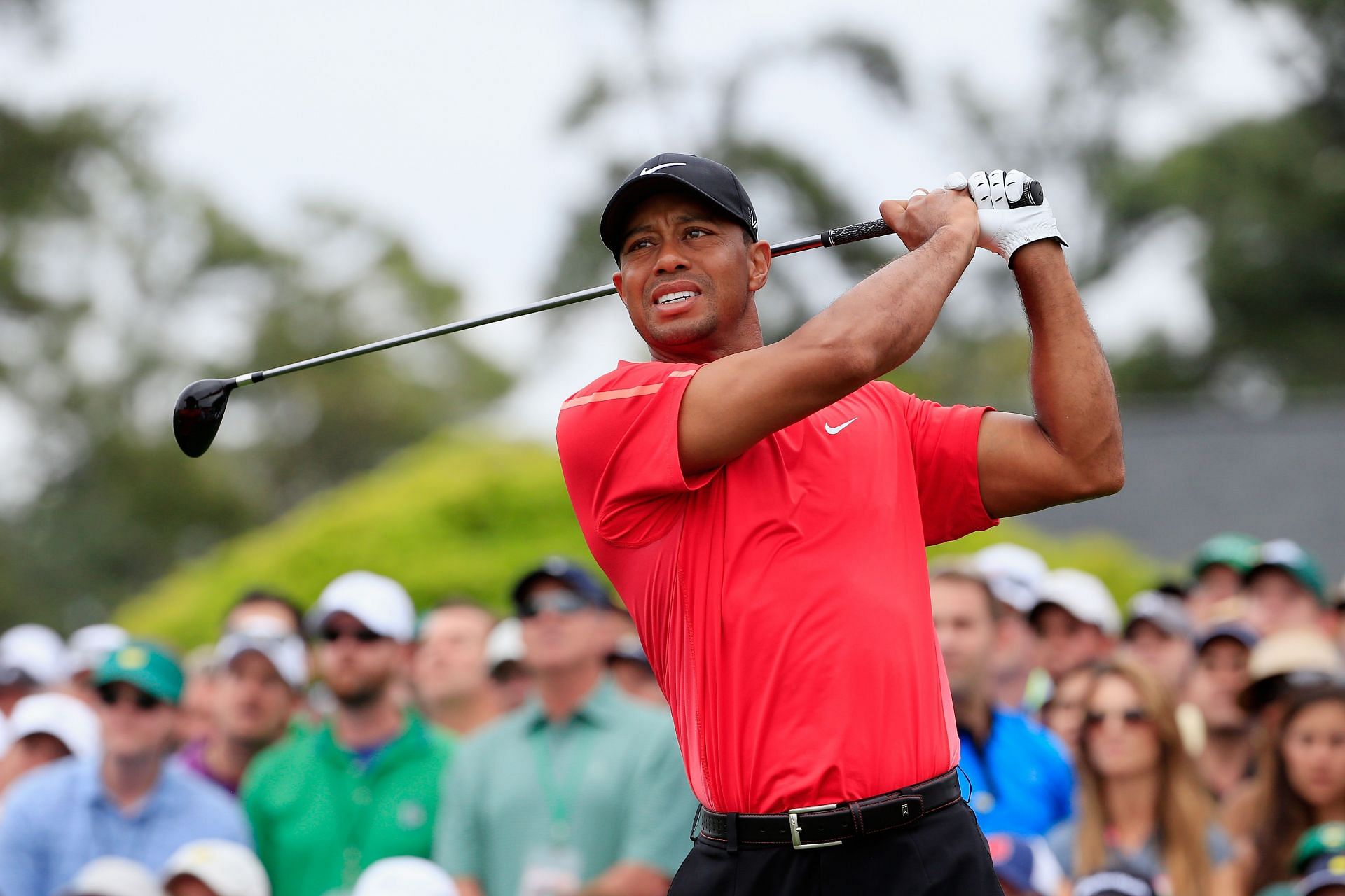 Tiger Woods at the Masters - Final Round