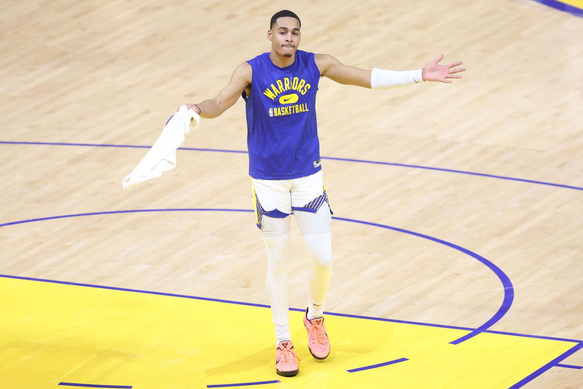 Jordan Poole of the Golden State Warriors during the 2022 NBA Finals