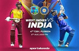 IND vs WI 2022, 4th T20I: Today's match players list, teams & umpires