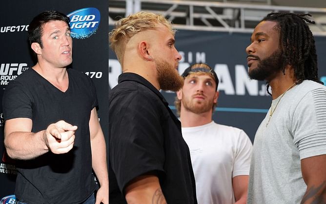"Fake news" - Chael Sonnen completely shuts down fan argument that Jake Paul was trying to avoid Hasim Rahman Jr. fight