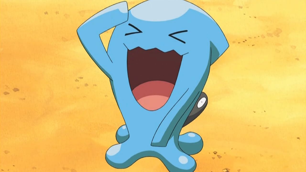 Wobbuffet as it appears in the anime (Image via The Pokemon Company)