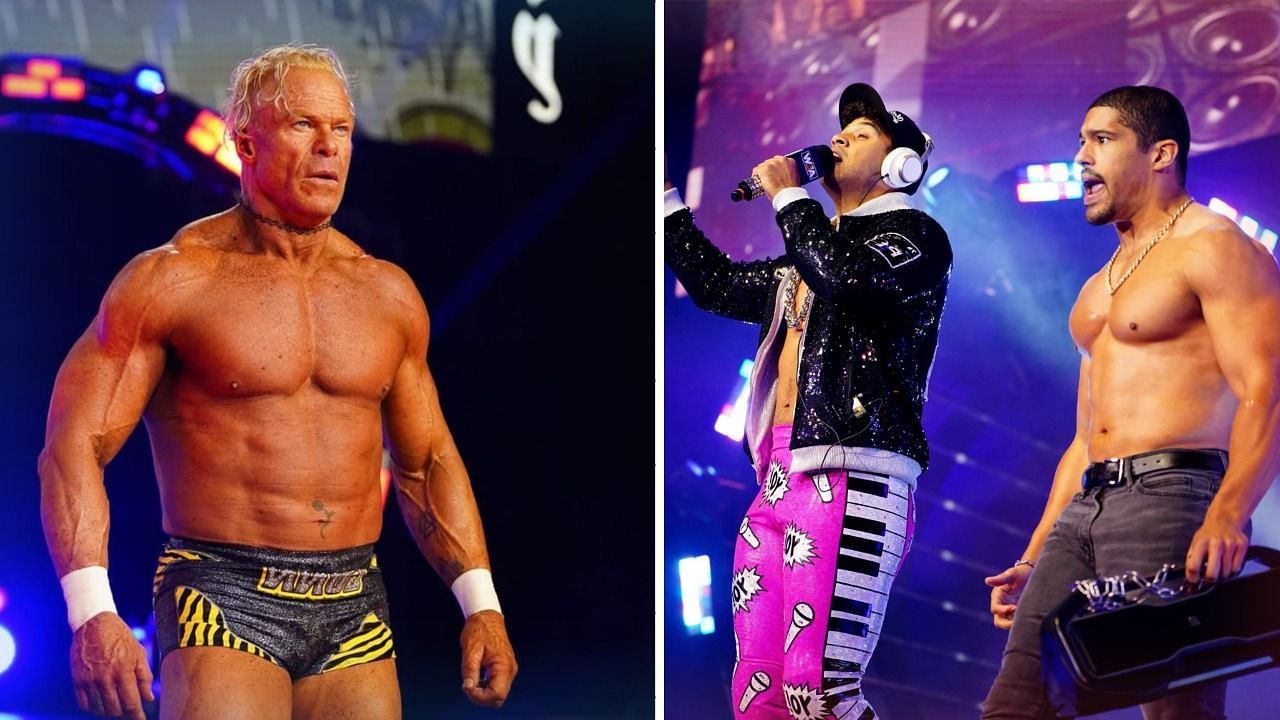 Billy Gunn (left), The Acclaimed (right)