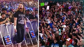 Sami Zayn reacted to hometown crowd's standing ovation during WWE SmackDown