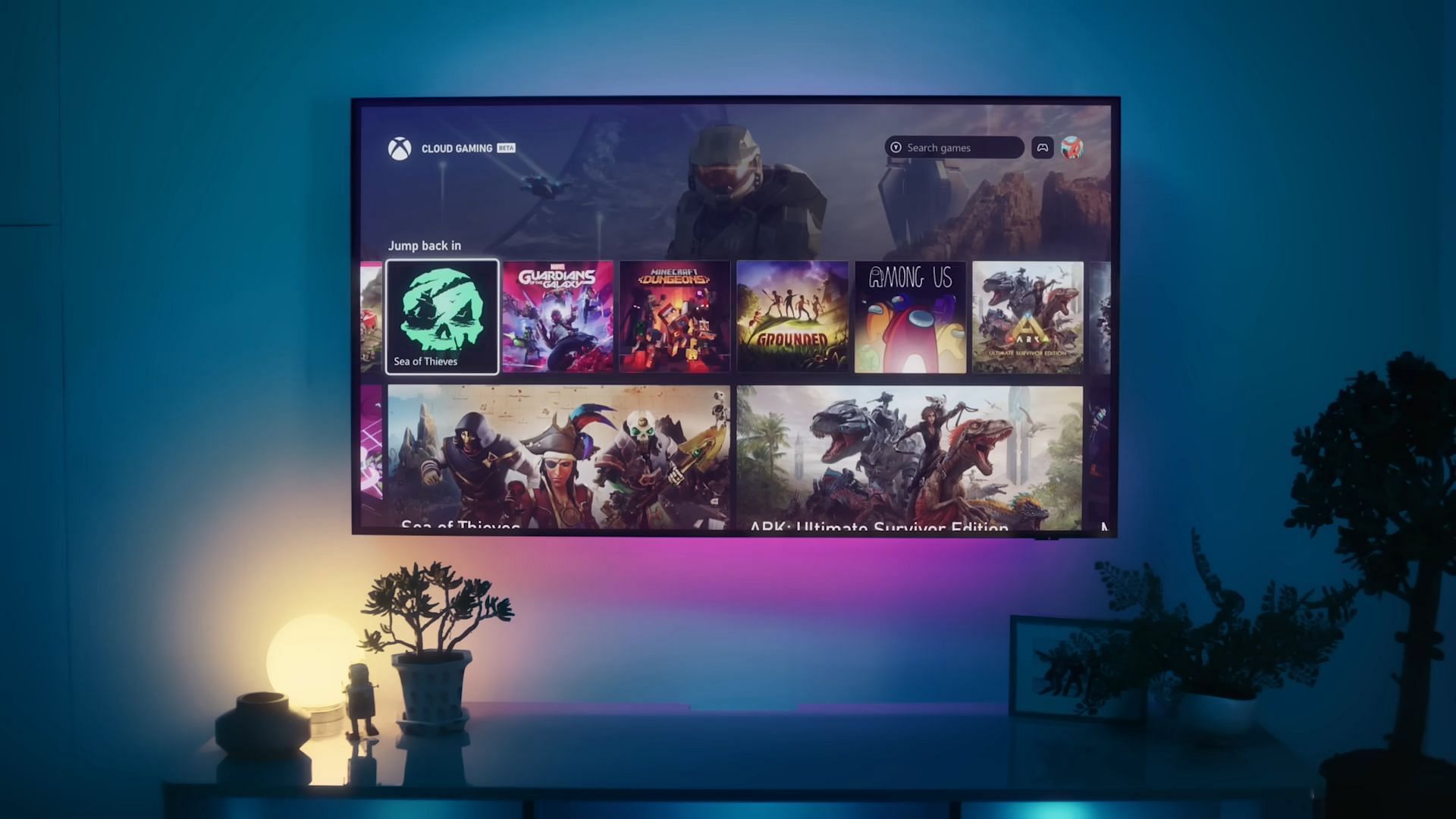 Cloud gaming with the Xbox app on your smart TV