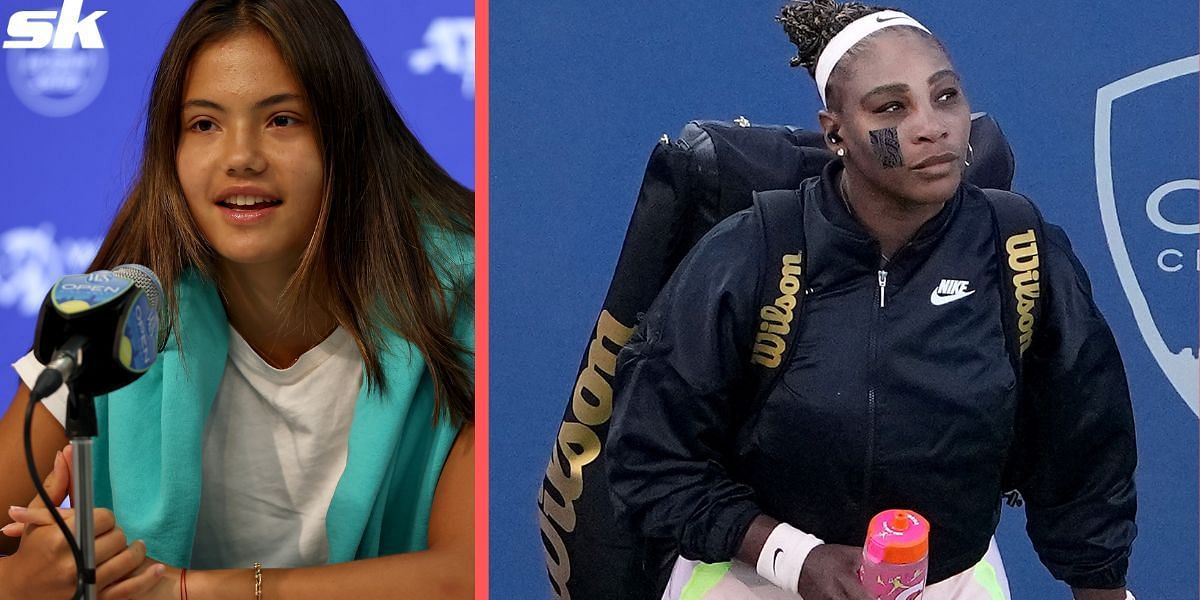 Emma Raducanu beat Serena Williams at the 2022 Cincinnati Open