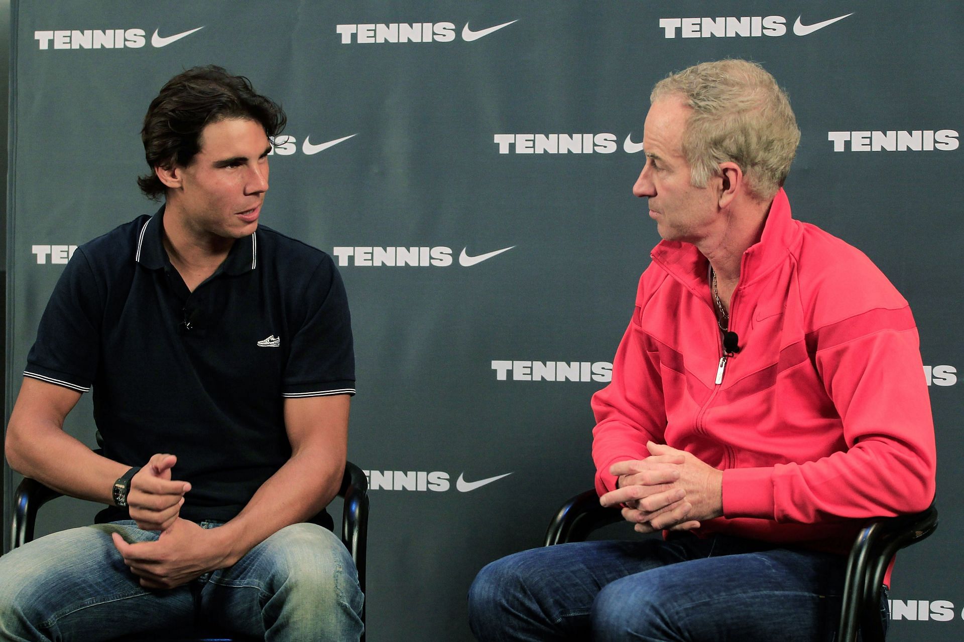 Rafael Nadal and John McEnroe will play the exhibition event for Ukraine