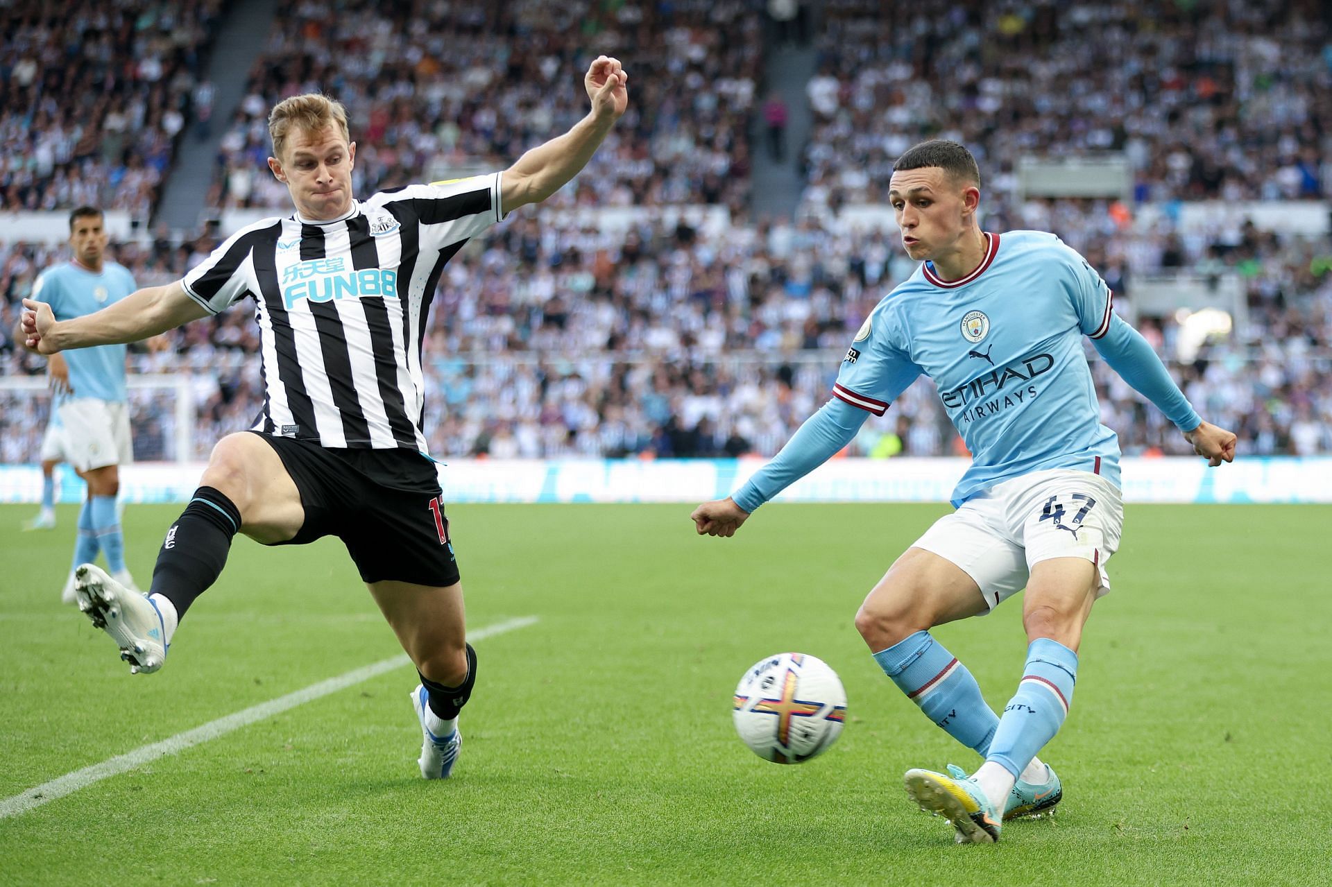 Newcastle United and Manchester City shared the spoils following a 3-3 draw.