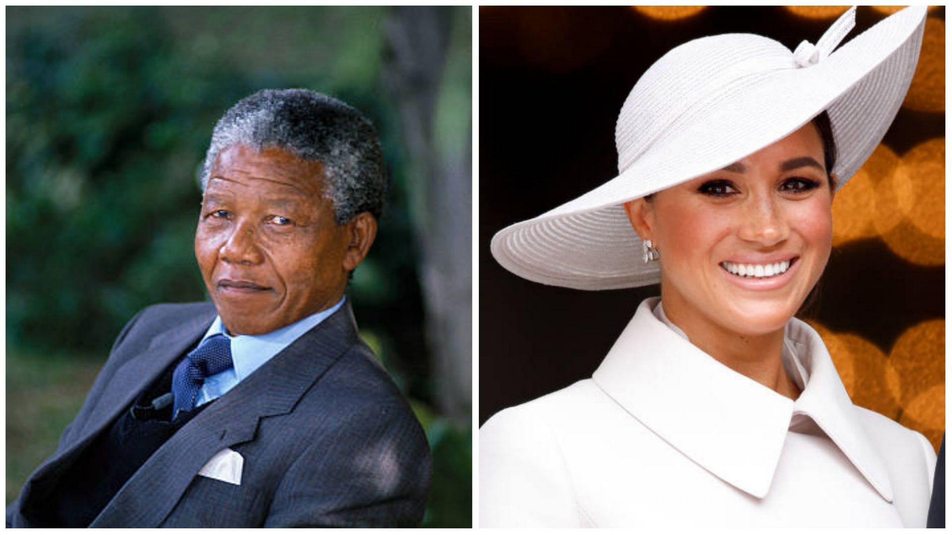 Meghan Markle is being criticized for comparing her wedding to Nelson Mandela