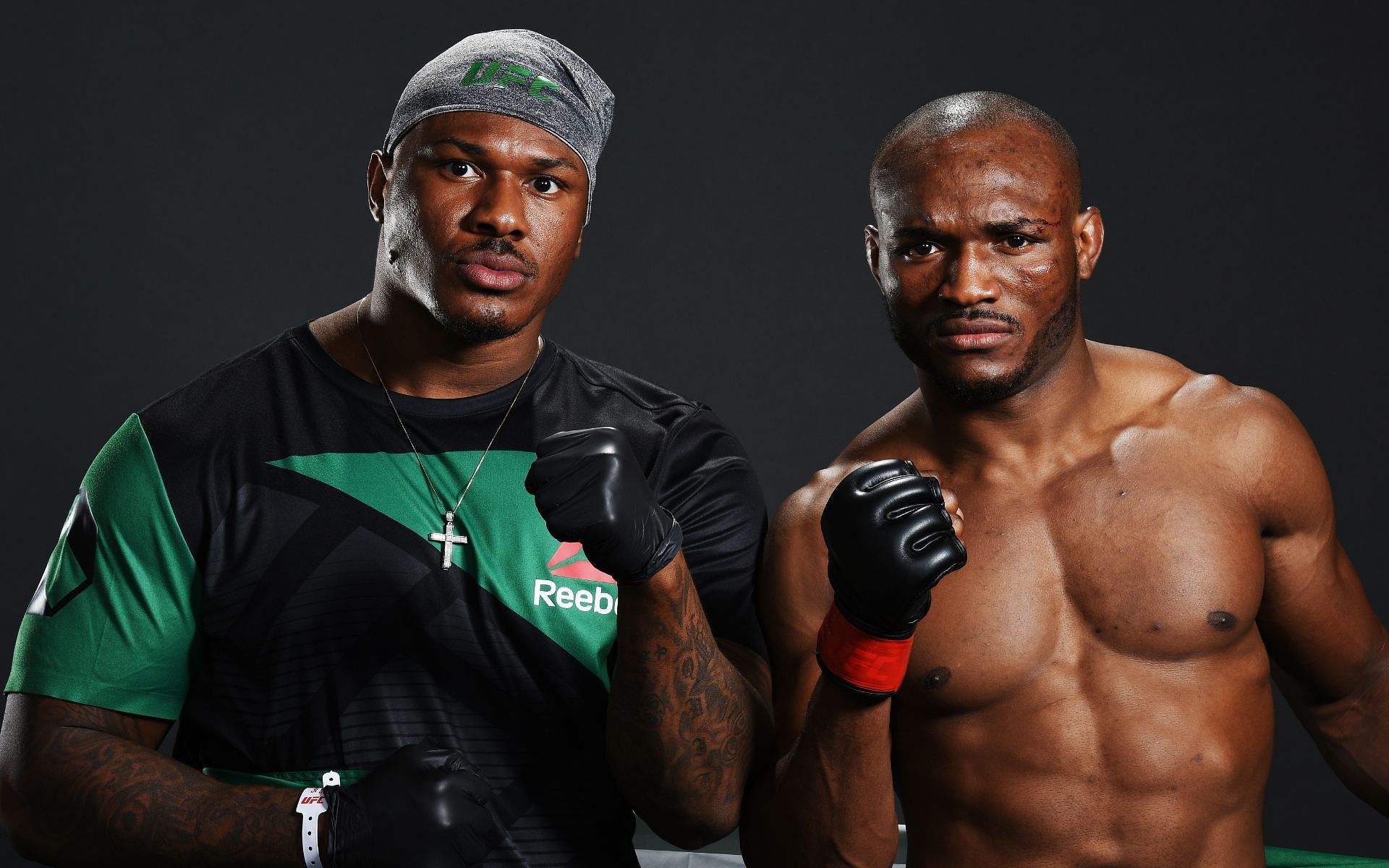 Mohammed Usman (left) and Kamaru Usman (right) (Images via Twitter/UFC)