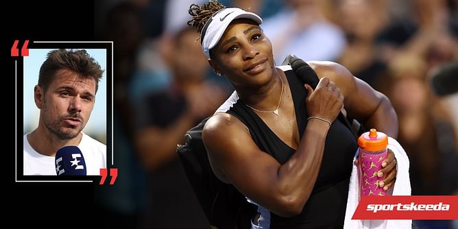“I have always been a big fan with many big moments during our career, and it's going to be of course sad to see her leaving after US Open” - Stan Wawrinka on Serena Williams' imminent retirement