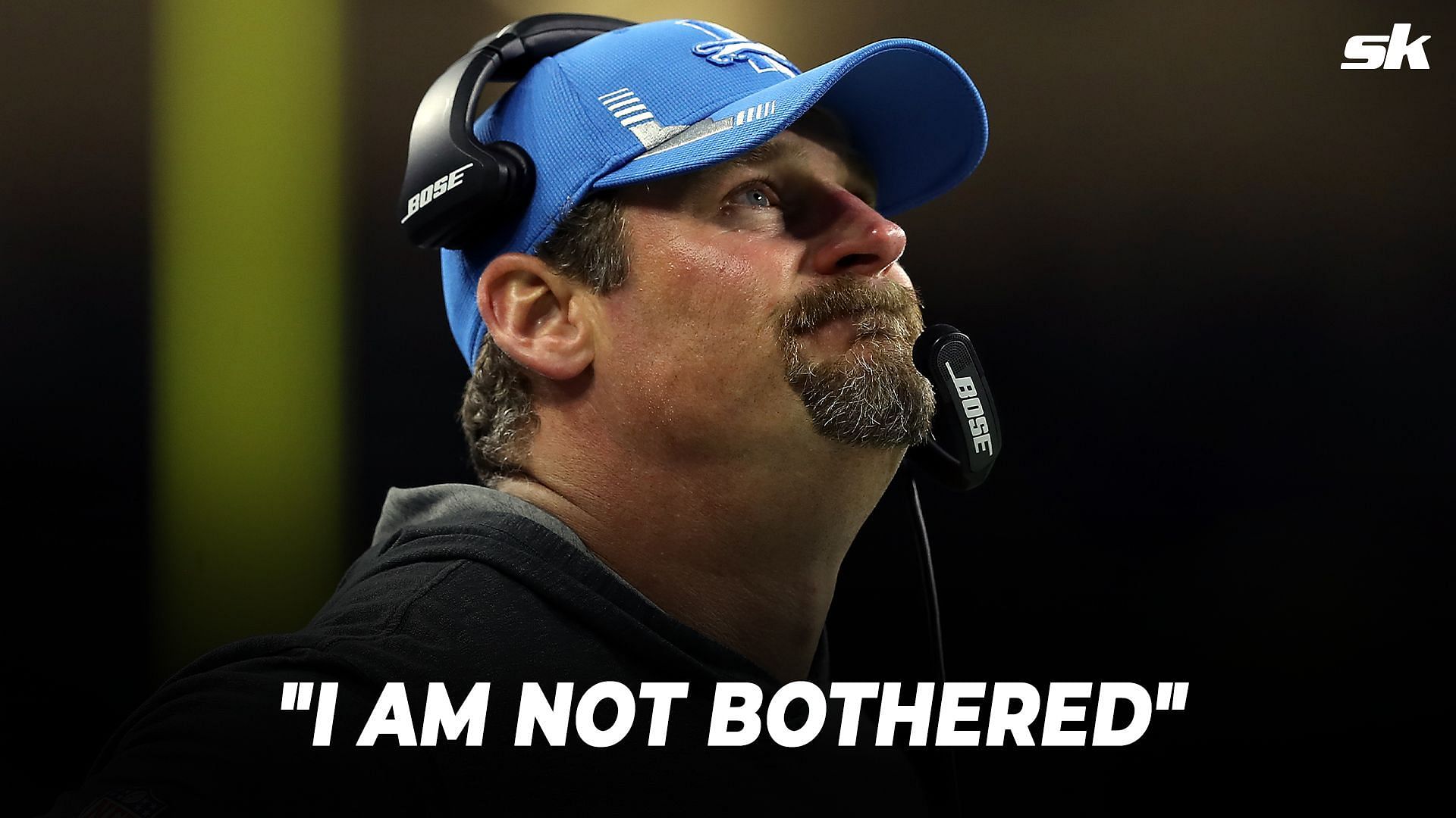 Lions&#039; Dan Campbell doesn&#039;t care about people considering him dumb.