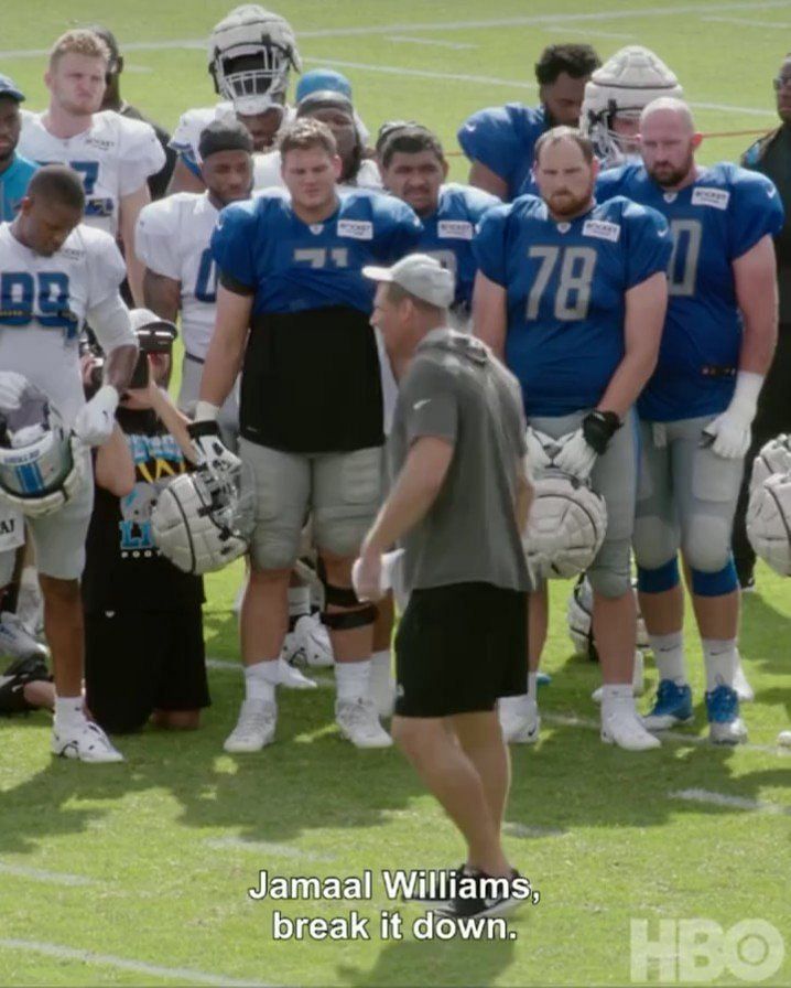 Lions' Jamaal Williams gives passionate speech to teammates